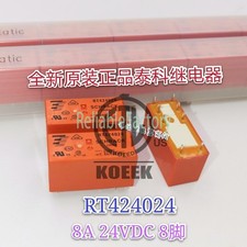 RT424024 Relè di Alimentazione 8A 24VDC 8 Pin x 10PCS NUOVO~ Relay price