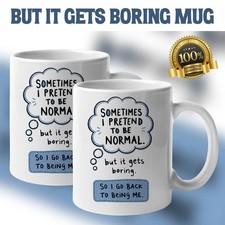 Pretend Normal Hearts Mug Funny Sarcastic Coffee Cup Birthday Christmas Gift Mug price