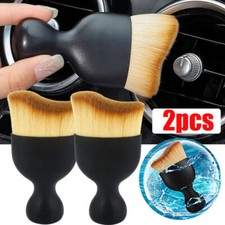 Spazzola morbida pulizia interni auto cruscotto uscita aria spazzole rimozione polvere 2 pezzi Cura Dashboard price