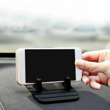 Tappetino antiscivolo cruscotto auto nero supporto gomma pad supporto telefono accessori Cura Dashboard price