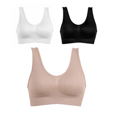 Reggiseno Top Sportivo Senza Ferretto Spalla Larga Traspirante Elasticizzato Reggiseno price
