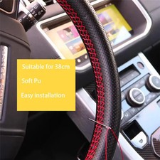 Coprivolante Auto Pelle da Cucire Universale Treccia Ago Filo DIY 5 Colori Coprivolante price