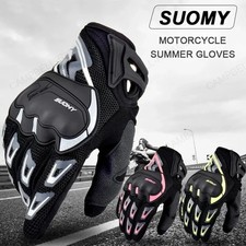 Suomy Guanti Moto Estivi Traspiranti Rete Uomo/Donna Touchscreen MX MTB Moto Guanti price