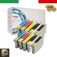 10 CARTUCCE COMPATIBILI PER EPSON STYLUS PHOTO R240 R245 RX400 RX420 RX421 RX425 Cartuccia compatibile price