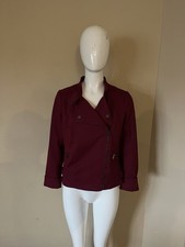 Giacca moto donna Banana Republic bordeaux taglia XS grunge gotica Moto Jackets price