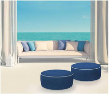 Pouf Rotondo Sgabello Interno Esterno Cuscino Poggiapiedi Gonfiabile Impermeabil Pouf price