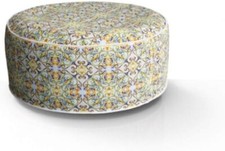 Brandani - Pouf gonfiabile Medicea poliestere d 53 x h 23 cm, Arancio Pouf price