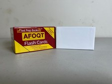 AFOQT Flash Cards Test Prep Books – Complete Set – Like New – Air Force Officer Libri TEOG price