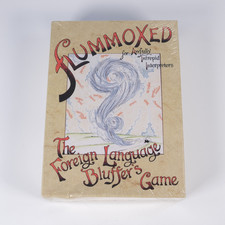 Flummoxed Foreign Language Bluffer’s Game Oxford Games Nuovo Sigillato Party Game Straniera Linguaggio Cards price