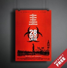 28 GIORNI DOPO 2002 POSTER FILM A3 A4 * STAMPA FILM THRILLER HORROR CLASSICO Horror-Thriller price