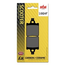 PASTIGLIE FRENO SBS 106HF PER MOTO APRILIA CAGIVA MALAGUTI KTM IN CERAMICA SBS price