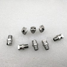 Ugello spruzzatore ventilatore piatto 1/8" SS304 Vee Jet,spolveratura pulizia fabbrica industriale Industrial Spray price