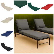 Cuscino Reclinabile Impermeabile da Esterno – Solo Cuscino Sedia Sdraio Prendisole Giardino NUOVO Sun Lounger price