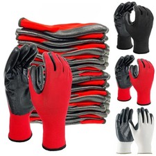 Guanti da Lavoro di Sicurezza Rivestiti in Nitrile Grip Giardinaggio Guanto Protettivo Industriale Work Guanti price
