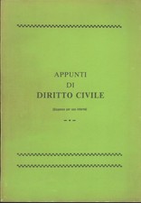 Appunti di diritto civile (Dispense per uso interno) Civil Diritto price