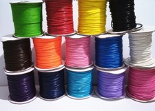 5mt filo corda  poliestere cerato 2mm per collana, bracciale vari colori bijoux Bijoux Collana price