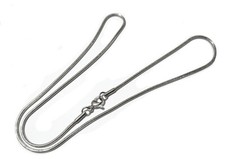 1pz collana girocollo snake chain  45cmx1,5mm in acciaio inox 316 bijoux Bijoux Collana price