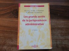 LES GRANDS ARRETS DE LA JURISPRUDENCE ADMINISTRATIVE  - 13 eme EDITION / DALLOZ Administrative Diritto price