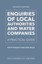 Enquiries of Local Authorities and Water Companies: A Practical Guide Local Government Diritto price