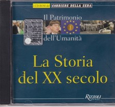 LA STORIA DEL XX SECOLO CD ROM IL PATRIMONIO DELL'UMANITA' CDS E00591 Software cultura e storia price