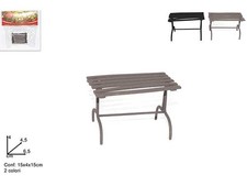 Tavolo in metallo nero da giardino 7cm accessori per presepe in ferro Accessori per Giardino price