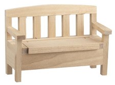 Bambole Casa Giardino Conservazione Bench Sedile Legno Grezzo Esterni Patio Giardino Bench price