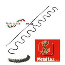 Molle di Ricambio per sdraio poltrona relax giardino mare imbottita molla 43cm. Giardino Poltrona price