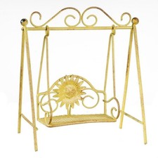 Casa Delle Bambole Bambini Swing Shabby Chic Mobili da Giardino Verde Giardino Swing price
