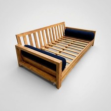 |SOLO COPERTINA| STYLE 5 doppio cuscino imbottito divano letto veranda altalena coltello bordo AD101 Giardino Daybed price