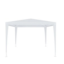 Gazebo 3x3 M struttura in acciaio copertura PE 110 gr/m² impermeabile bianco Gazebo price
