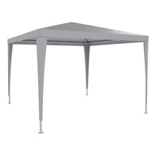 Gazebo 3x3 m da giardino esterno struttura in acciaio telo impermeabile grigio Gazebo price