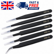 Pinzetta di precisione ESD antistatica ESD-10 11 12 13 14 15 ottima per elettronica Tweezers price