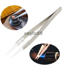 Pinzetta in ceramica acciaio inox resistente al calore punta in ceramica non conduttiva Tweezers price