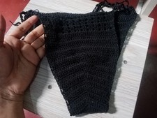 Bikini con cravatta laterale all'uncinetto anche intimo o costume da bagno? Così cool, così caldo! *NUOVO** Briefs Uomo price