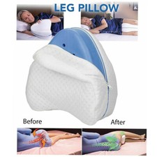 CUSCINO PER GAMBE MEMORY FOAM SUPPORTO ORTOPEDICO GINOCCHIA SCHIENA LAVABILE Cuscino price