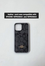 Custodia donna in pelle per card compatibile con iPhone 15PROMAX e 13PROMAX Supporto per Card Donna price