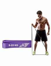 Fascia di Resistenza Pull Up Resistente Forza Allenamento Loop Allenamento Viola 9-22 kg Resistance Band price