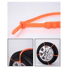 Set 5pz Catene Pneumatici Nylon Flessibile Auto Antiscivolo Fango Fuori La Neve Pneumatici Tire Chains price