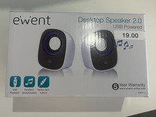 ewent desktop speaker 2.0 usb powered Powered Altoparlante price