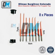 Ellman Surgitron Colorado Micro Aghi Dissezione 8 Pezzi Punte di Tungsteno Nuovo CE Medicina Prodotti price