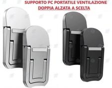 SUPPORTO RIALZO PC PORTATILE VENTOLA VENTILAZIONE NOTEBOOK COMPUTER RICHIUDIBILE Supporto portatile price