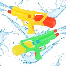 PISTOLA AD ACQUA PISTOLA AD ACQUA MEDIA ATTIVITÀ ESTERNA GIARDINO ESTIVO GIALLO E VERDE Giocattoli outdoor e da giardino price