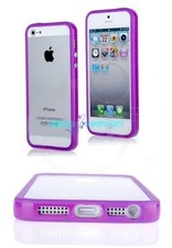 IPHONE 5 CUSTODIA BUMPER LILLA PROTEZIONE CELLULARE BUMPERS TELEFONO APPLE Telefono Custodia price