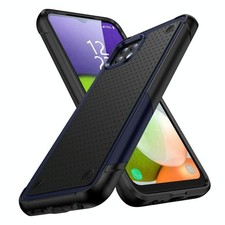 Per Samsung Galaxy A22 5G PC + TPU Custodia protettiva antiurto per telefono (bl Telefono Custodia price