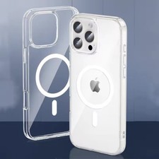 Custodia Per Telefono Cover Trasparente Silicone Ricarica Magnetica Per IPhone Telefono Custodia price