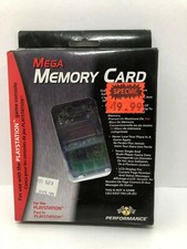 Mega Memory Card for the Playstation Game Console - Brand New & Sealed PlayStation Game Console price