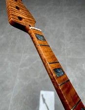 4 corde Jazz BASS 21Frets Roasted Flame Maple manico chitarra guscio intarsio dado osseo Bass Guitar price