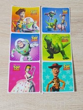 *SPEDIZIONE GRATUITA* 2,5" TOY STORY 6-PK Set Adesivi Disney Pixar Woody Buzz Bo Peep Rex Toy Ship price