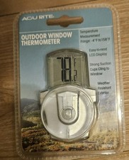 NUOVO Termometro digitale per finestra temperatura esterna Acu-Rite Thermometers price