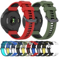 Cinturino orologio silicone bicolore per Garmin Forerunner 965 accessori orologio Accessori per Orologio e Bracciale price